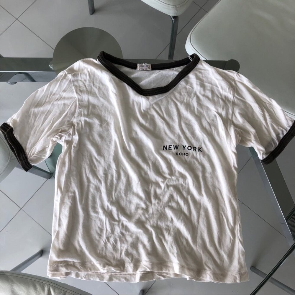 BRANDY MELVILLE cropped shirt